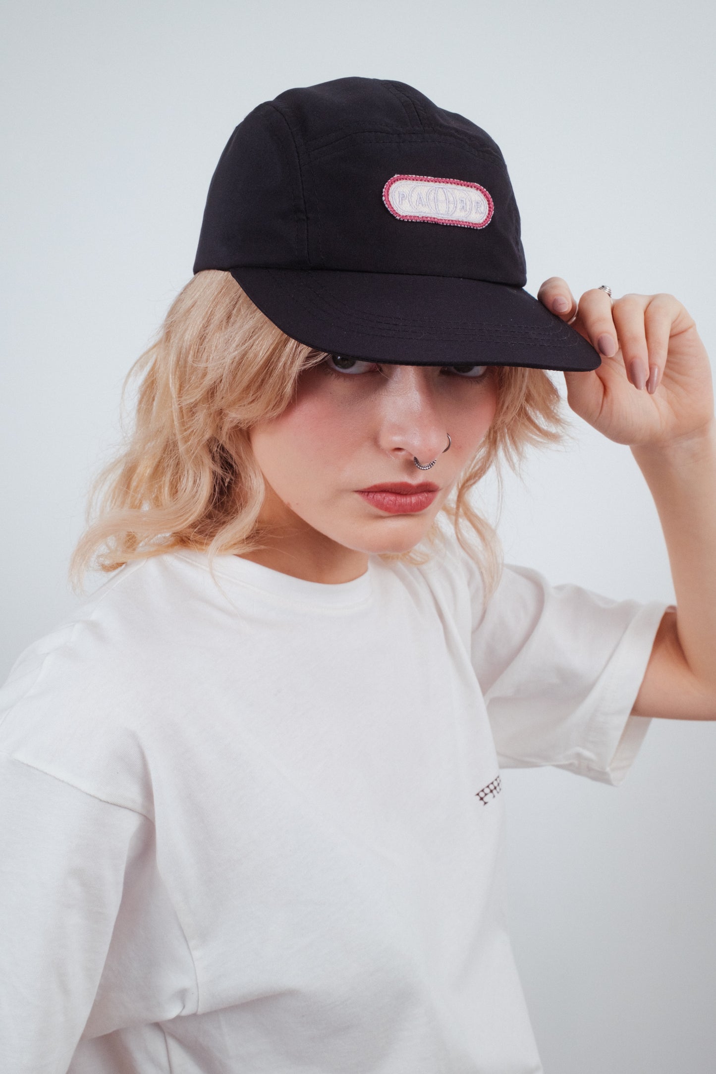 Gorra Five Panel Negra
