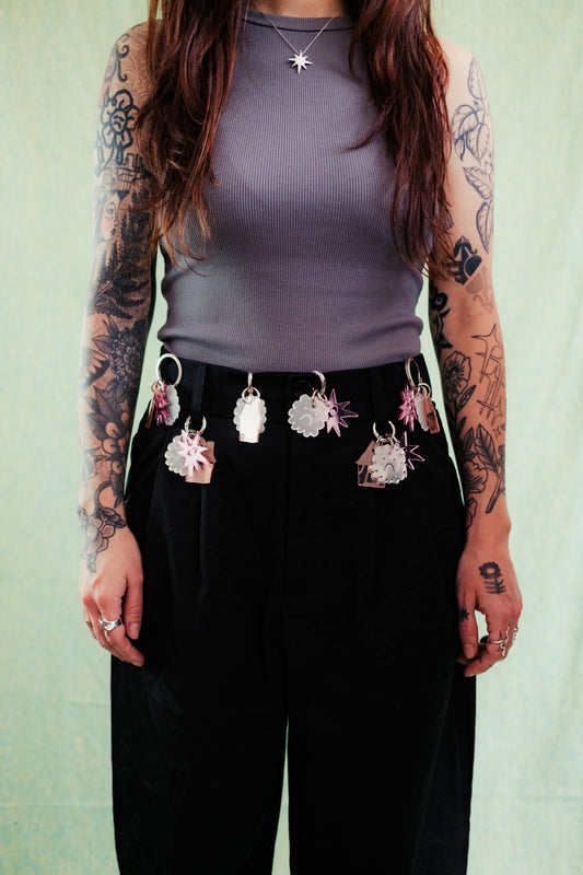 Llavero Casa, Nube y Estrella