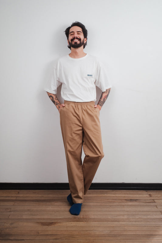 Pantalón Chino Beige