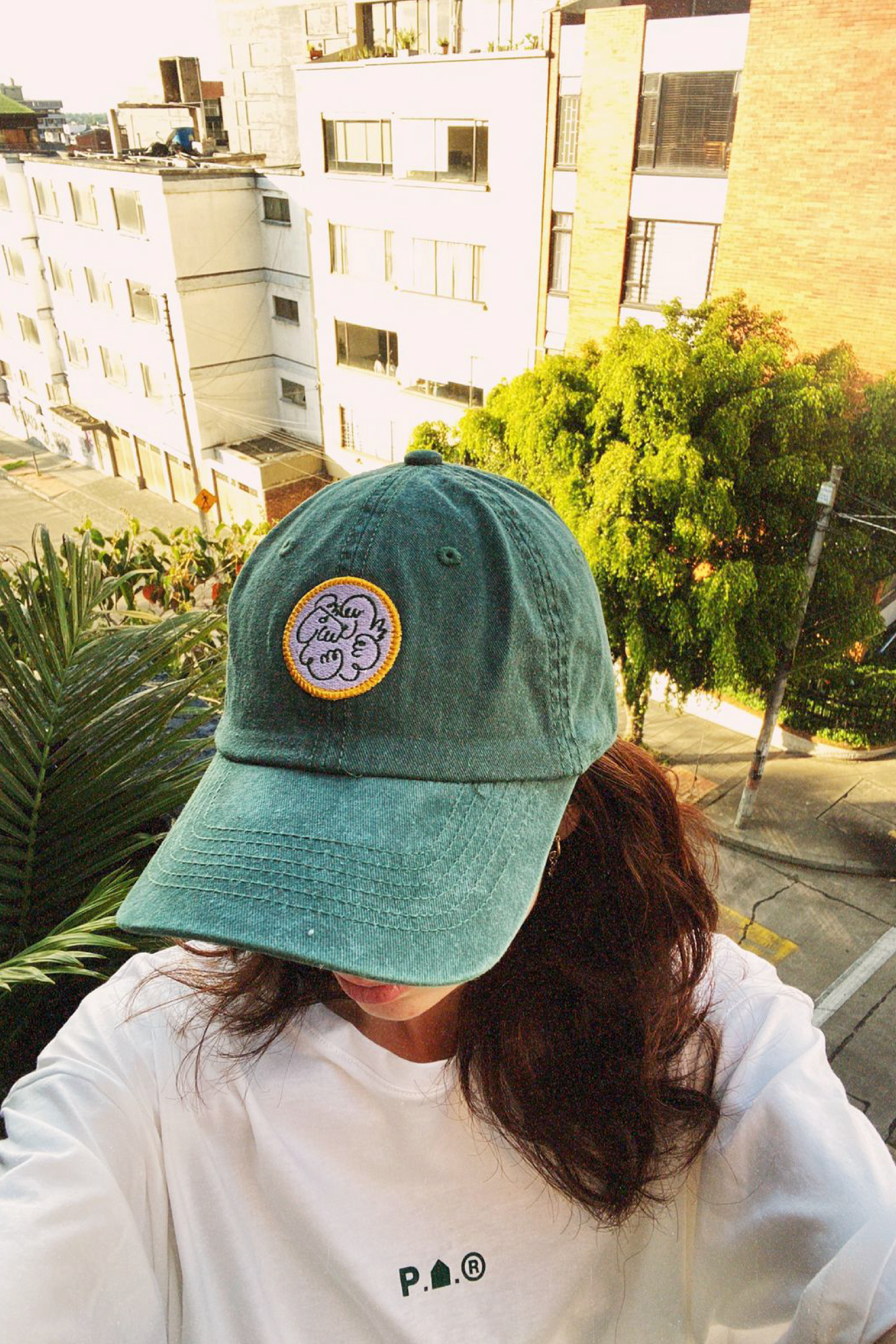 Gorra Begin Again Verde